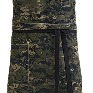 Deluxe Designer Apron made from quality cotton, comes in designer colours camouflage, sailor blue and more, from Bauum Apron Ireland