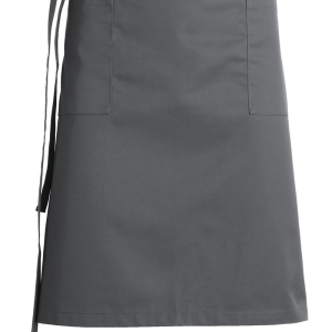 Short Kitchen Apron with Pockets, made from polycotton, comes in 5 colours