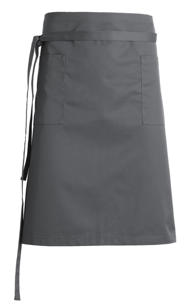 SHORT KITCHEN APRON WITH POCKETS